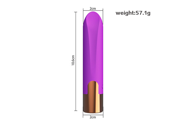 3 Color Golden Magnetic Bullet Vibrator for Women (5)