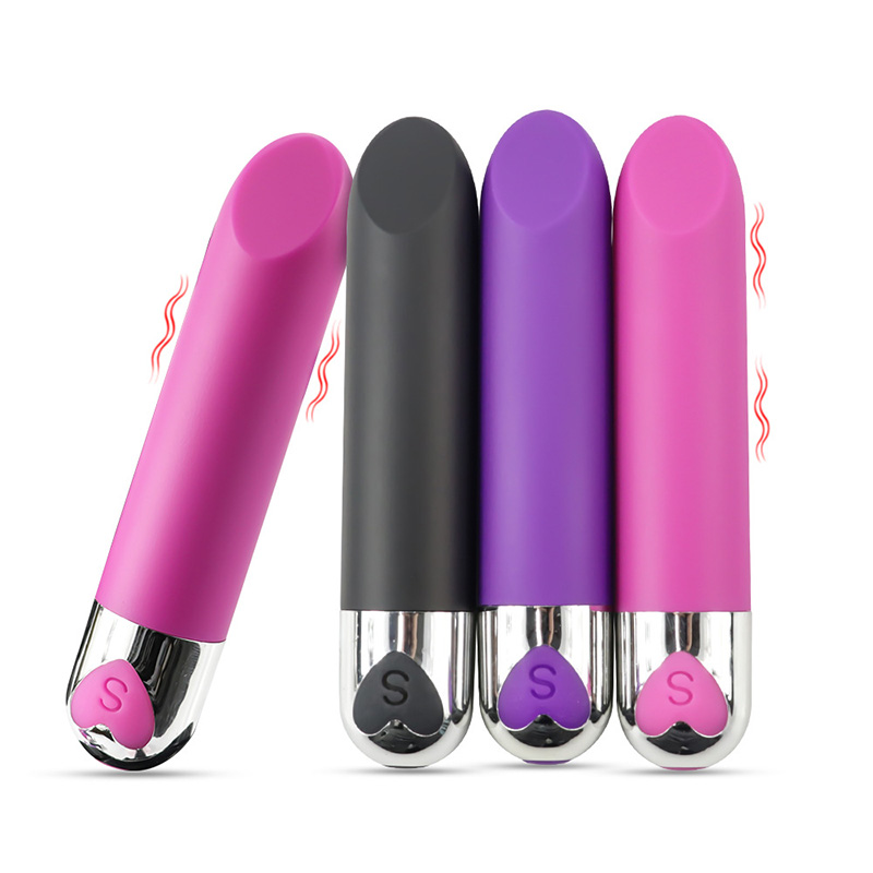 Lipstick vibrator with Heart-Shaped Button (2)