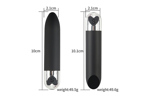 Lipstick vibrator with Heart-Shaped Button (4)